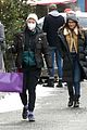 leslie grace more batgirl set photos 16