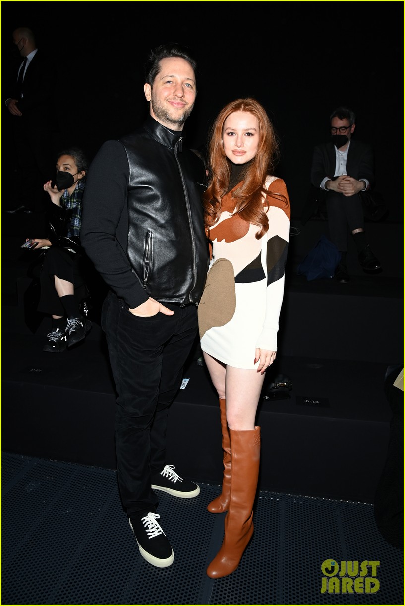 madelaine petsch meets up with camille razat at fendi fashion show 10