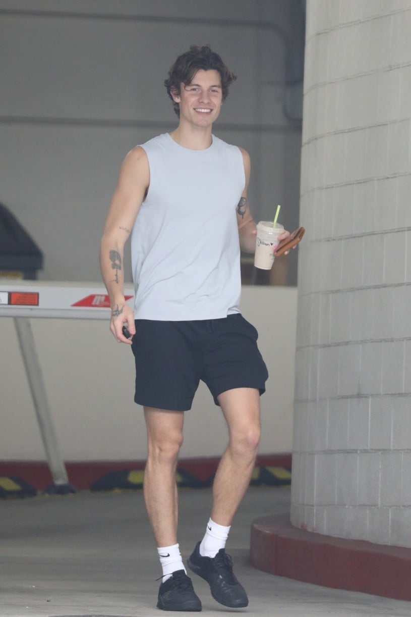 Full Sized Photo of shawn mendes gym workout new music tease 16 Shawn