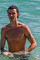 shawn mendes shows off his shirtless bod at the beach 12