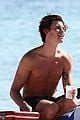 shawn mendes shows off his shirtless bod at the beach 13