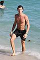 shawn mendes shows off his shirtless bod at the beach 24