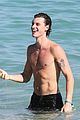 shawn mendes shows off his shirtless bod at the beach 29