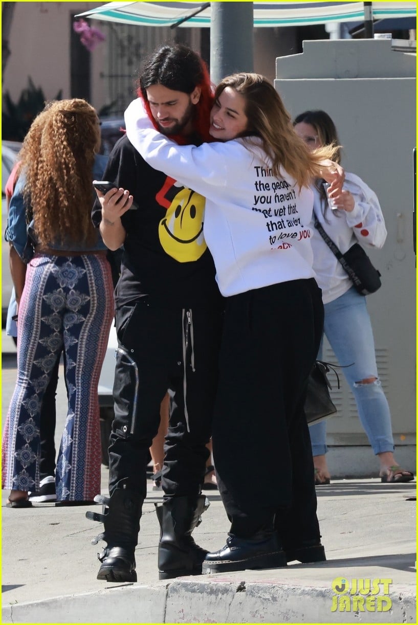 Addison Rae Gives Boyfriend Omer Fedi a Hug During a Day Out in L.A ...