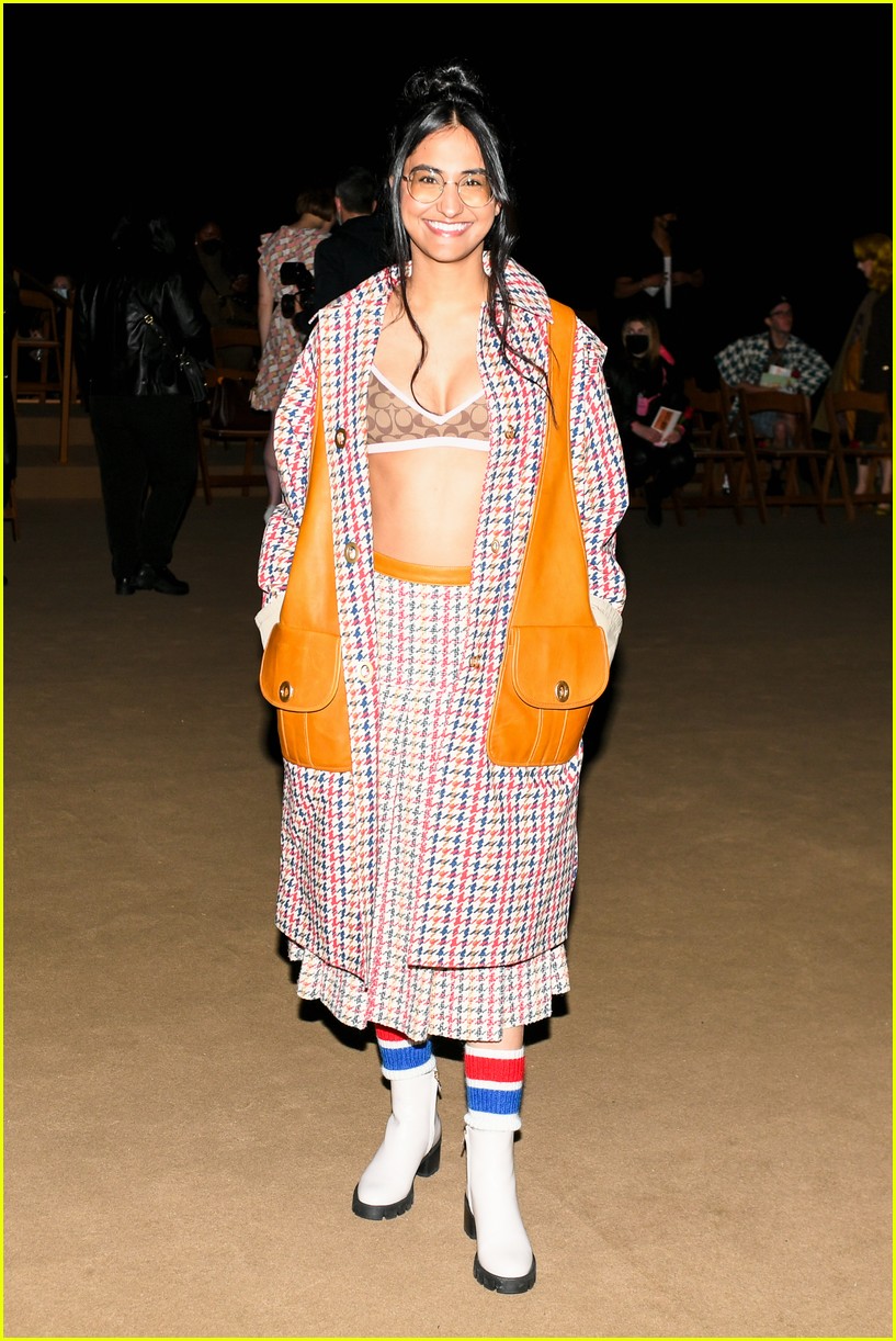 Angus Cloud, Quenlin Blackwell & Many More Attend Coach Fashion Show at