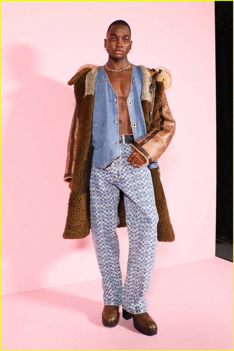 Angus Cloud, Quenlin Blackwell & Many More Attend Coach Fashion Show at