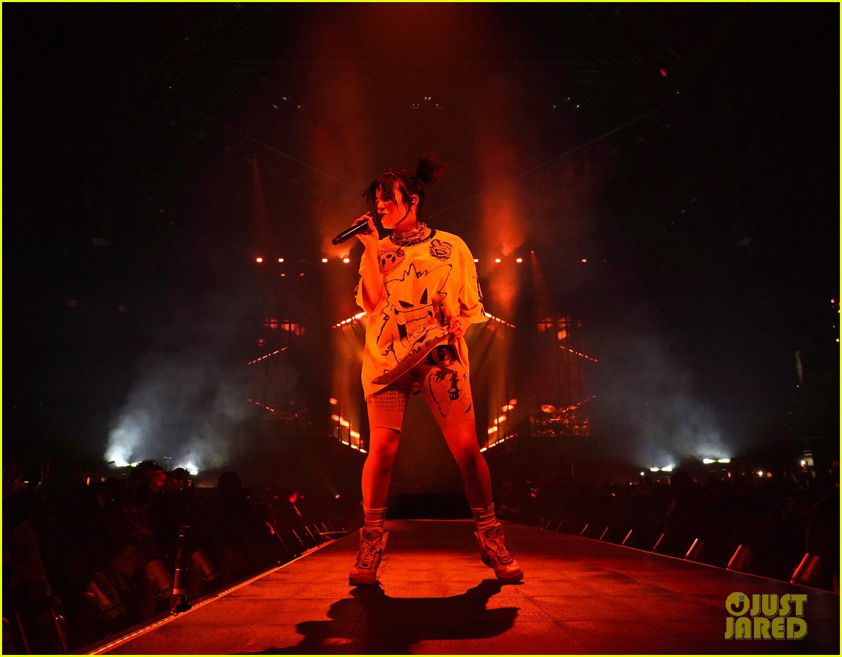 Full Sized Photo of billie eilish first show happier than ever tour 40 Billie Eilish Kicks Off
