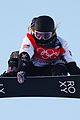 chloe kim falls to her knees after incredible half pipe run at beijing winter olympics 13