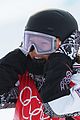 chloe kim falls to her knees after incredible half pipe run at beijing winter olympics 36