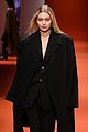 bella gigi hadid slay the runway in tods milan fashion show 09