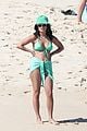vanessa hudgens rocks mint green bikini on vacation in mexico 41