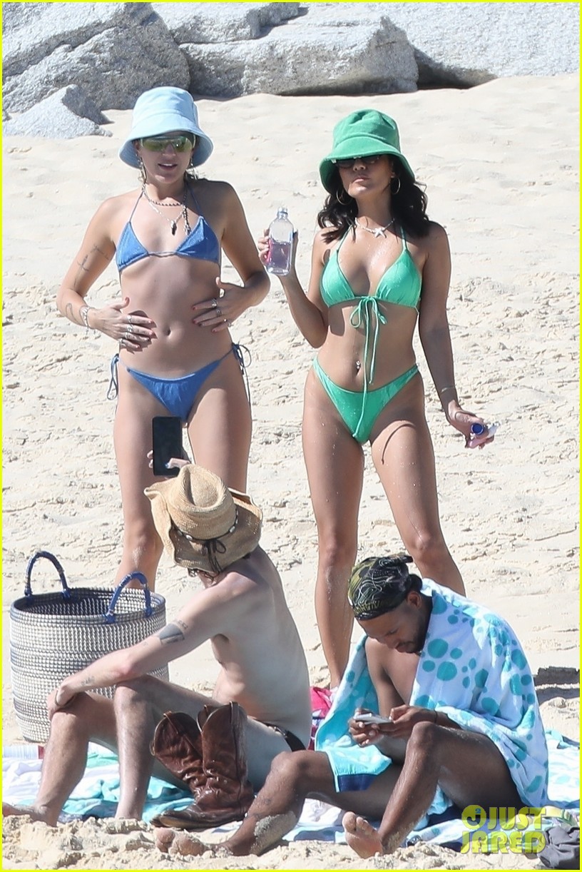 vanessa hudgens rocks mint green bikini on vacation in mexico 02