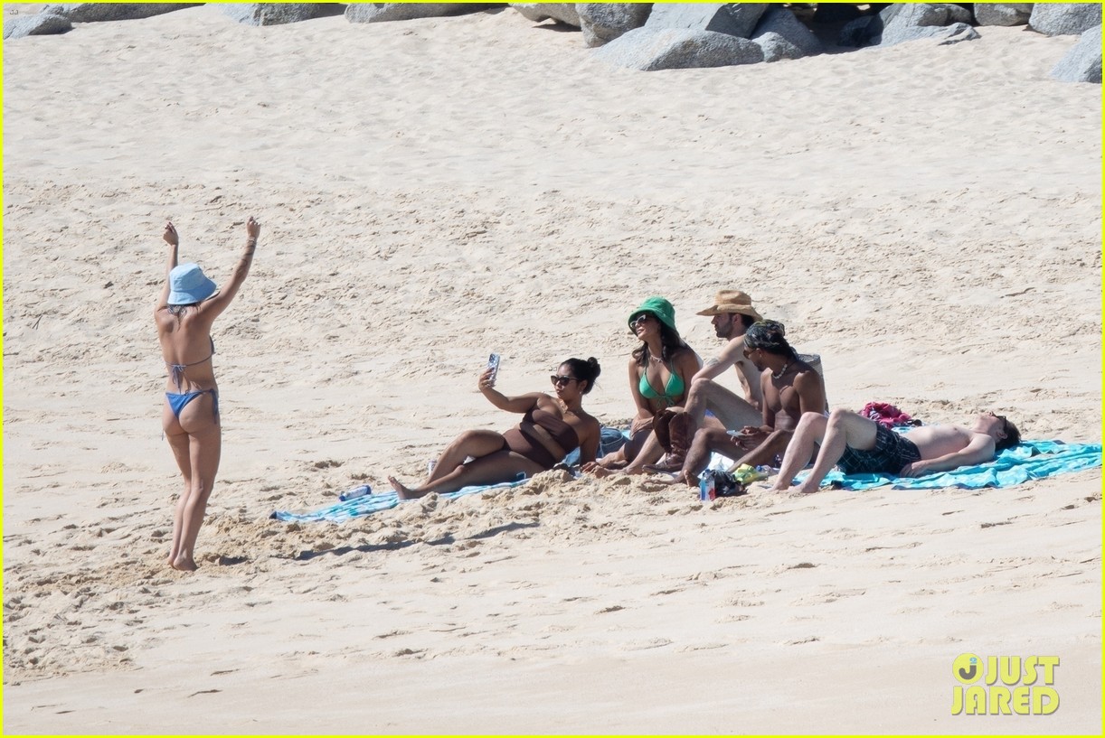 vanessa hudgens rocks mint green bikini on vacation in mexico 25