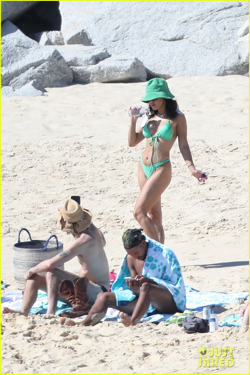 vanessa hudgens rocks mint green bikini on vacation in mexico 30