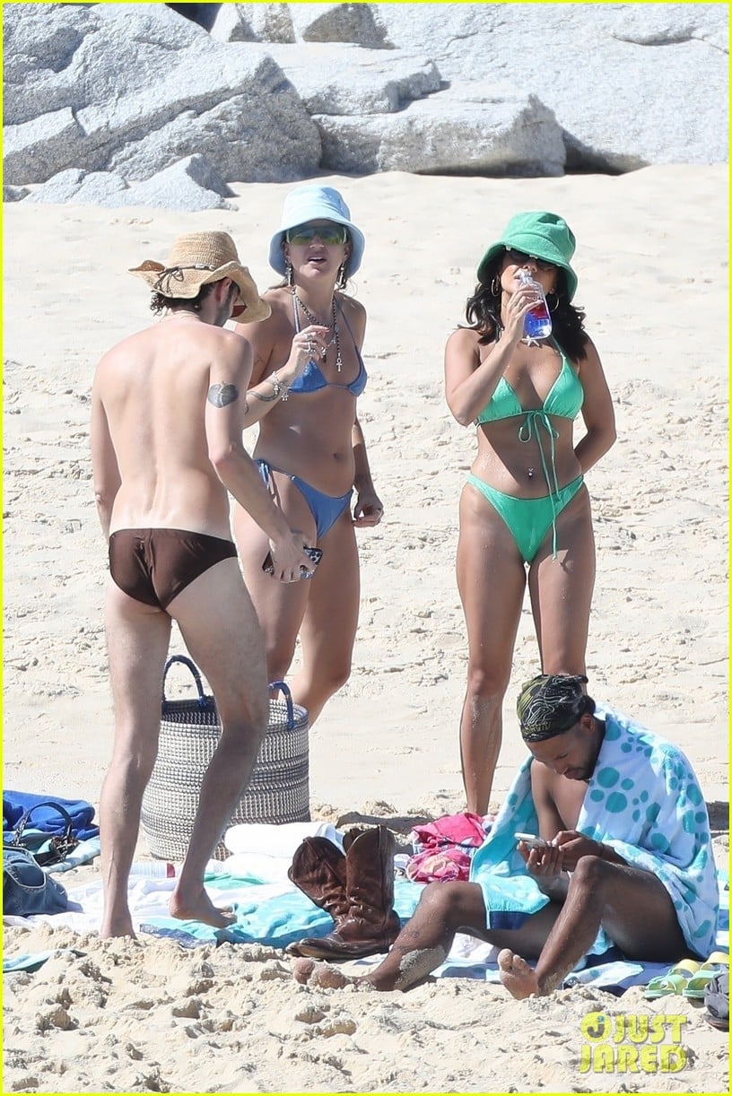 vanessa hudgens rocks mint green bikini on vacation in mexico 33
