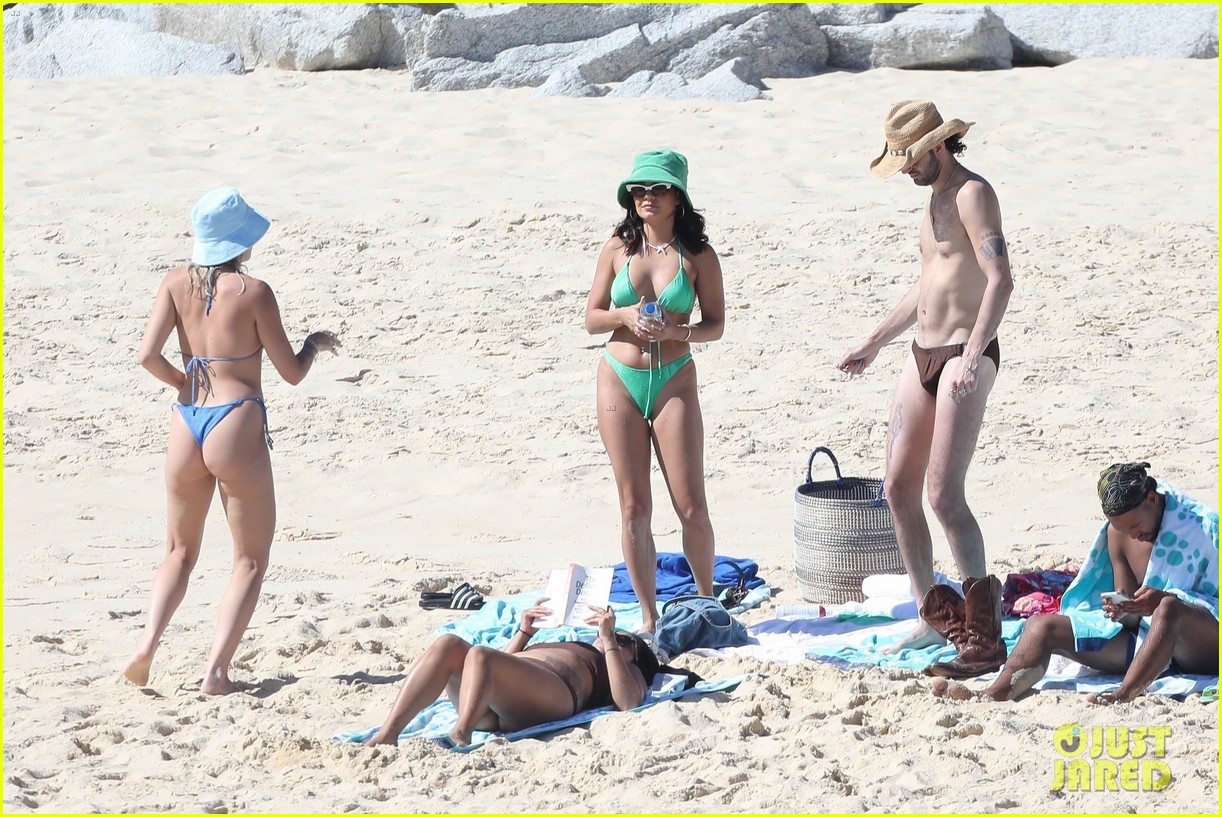 vanessa hudgens rocks mint green bikini on vacation in mexico 39