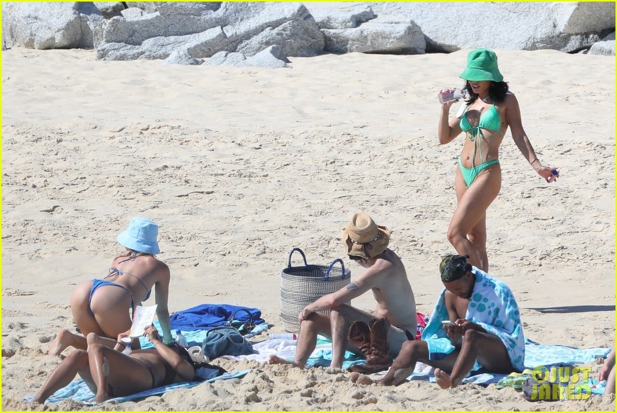 vanessa hudgens rocks mint green bikini on vacation in mexico 49