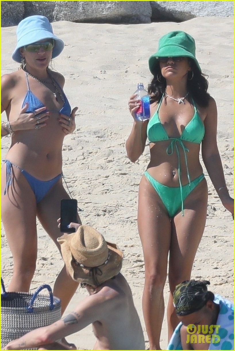 vanessa hudgens rocks mint green bikini on vacation in mexico 53