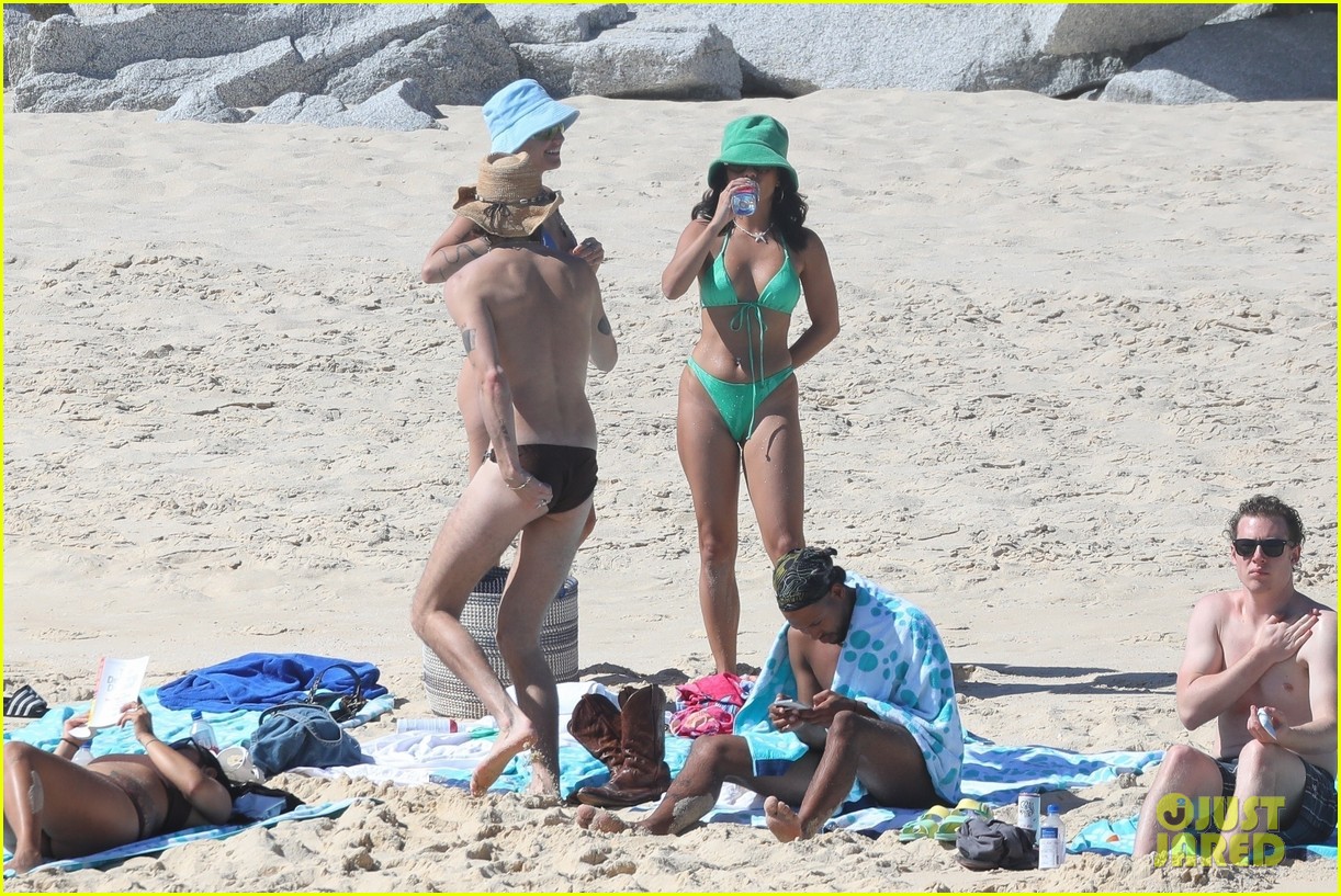 vanessa hudgens rocks mint green bikini on vacation in mexico 54