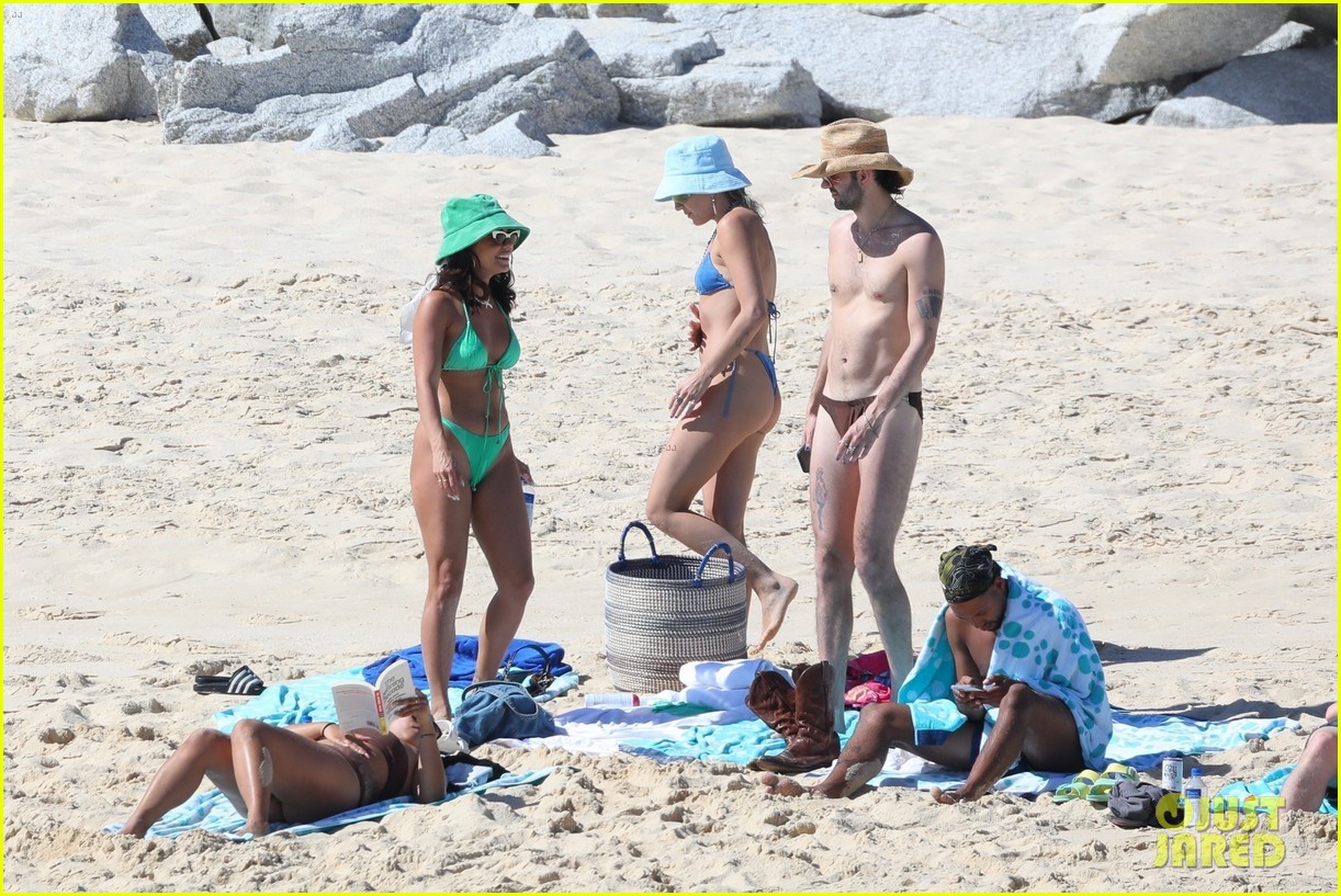 vanessa hudgens rocks mint green bikini on vacation in mexico 63