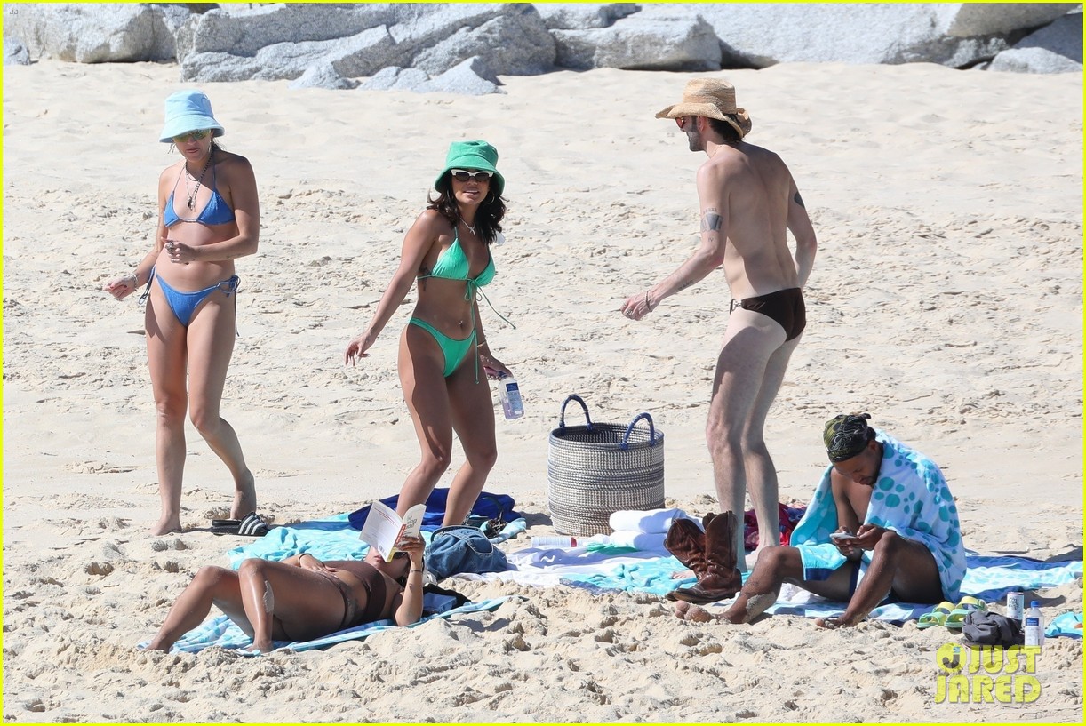 vanessa hudgens rocks mint green bikini on vacation in mexico 65