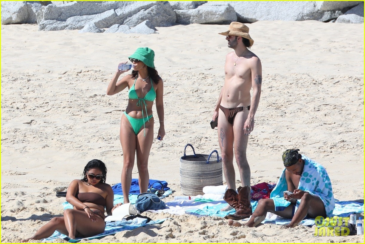 vanessa hudgens rocks mint green bikini on vacation in mexico 66