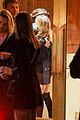 john mayer kiernan shipka hug after night out 01