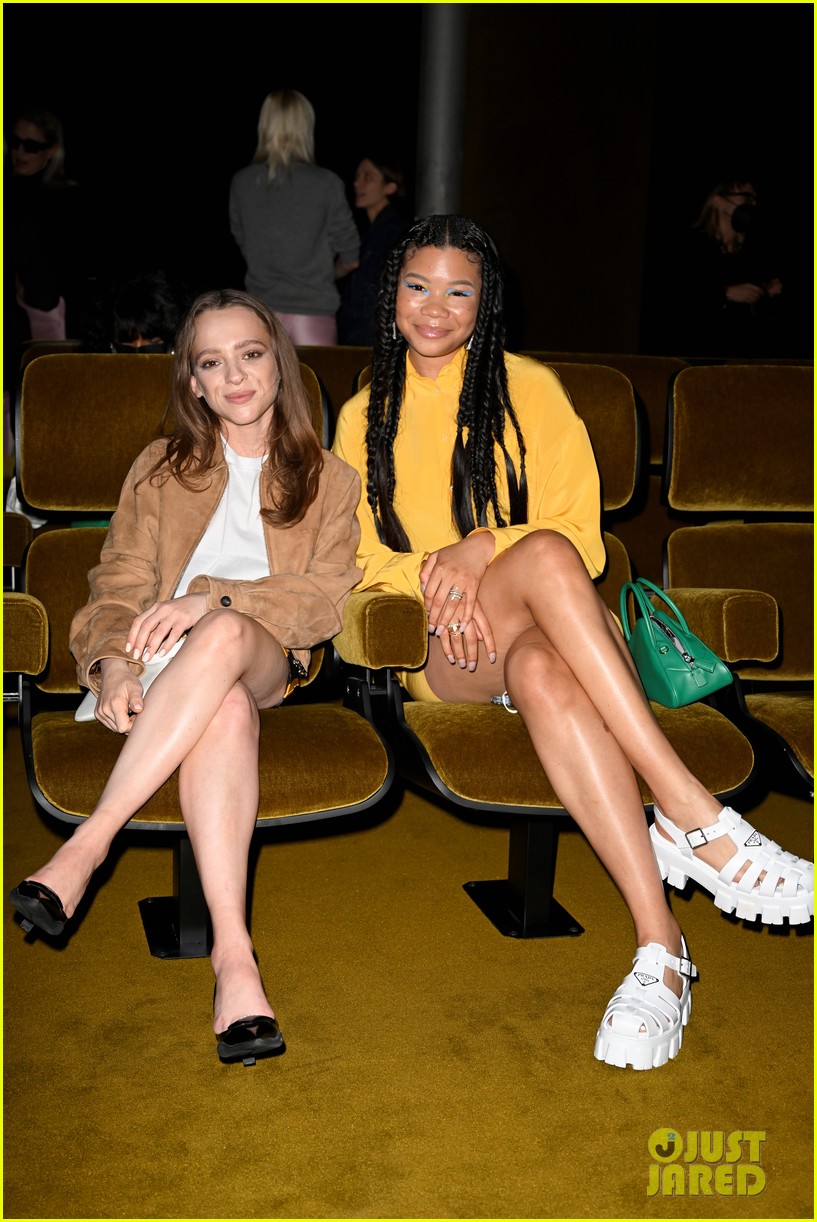 Storm Reid, Charli D'Amelio & Avani Gregg Step Out For Prada Fashion