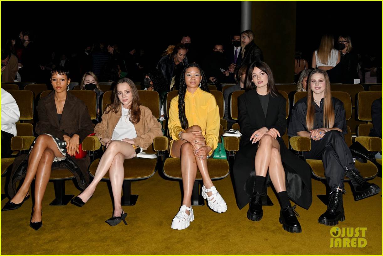 Storm Reid, Charli D'Amelio & Avani Gregg Step Out For Prada Fashion