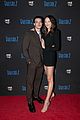 griffin gluck shows off shaved head at tall girl 2 screening 01