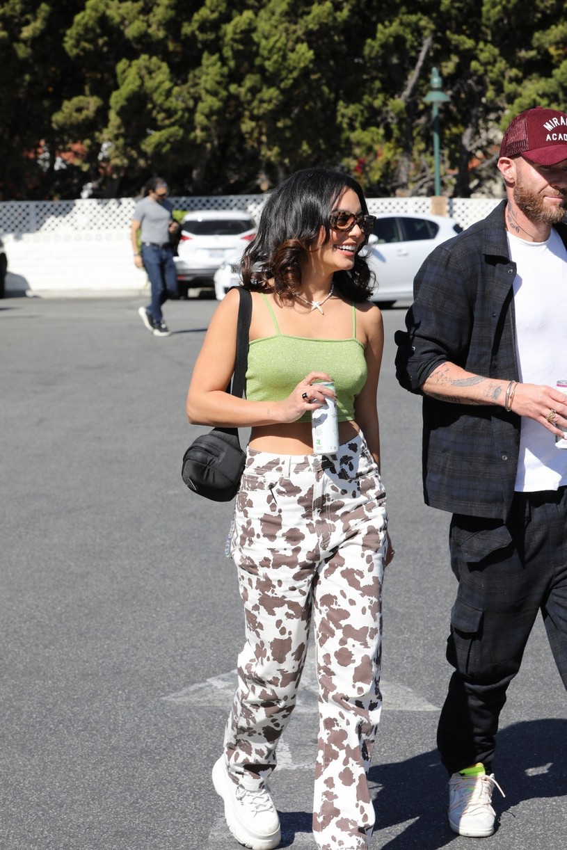 Vanessa Hudgens Films New Caliwater Promo Video in LA - See The Pics