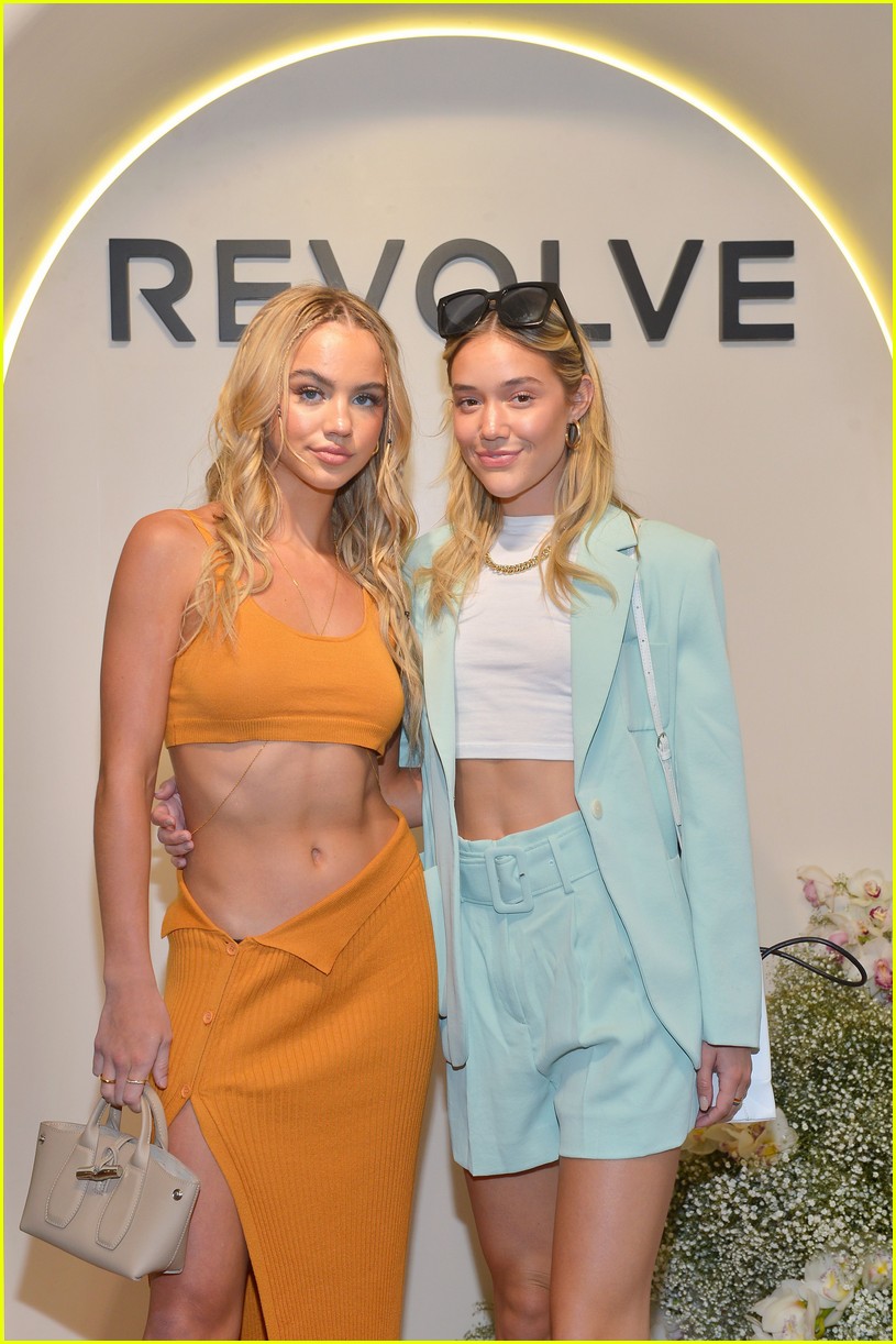 Angus Cloud, Madison Pettis & Paris Berelc Attend Revolve Social Club