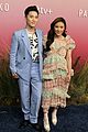 ashley park ally maki celebrate new series pachinko 07