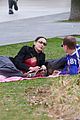 bella hadid kisses marc kalman kiss picnic nyc 06