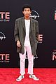 hsmtmtmts stars support joshua bassett aria brooks at better nate than ever premiere 31