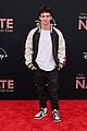 hsmtmtmts stars support joshua bassett aria brooks at better nate than ever premiere 56