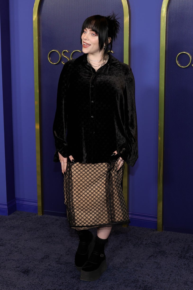 Billie Eilish Goes Edgy For Oscars Luncheon Event in LA Photo 1340812