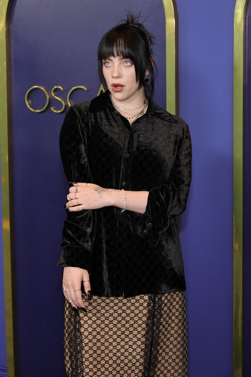 Billie Eilish Goes Edgy For Oscars Luncheon Event in LA | Photo 1340814 ...