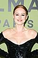 riverdales charles melton madelaine petsch sit front row at balmain fashion show 11