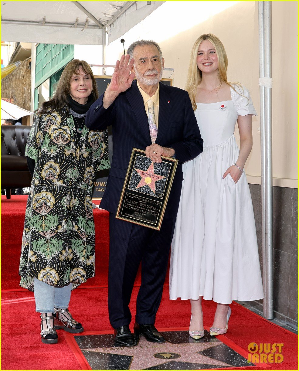 Full Sized Photo Of Elle Fanning Helps Honor Francis Ford Coppola At ...