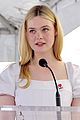 elle fanning helps honor francis ford coppola at walk of fame ceremony 09