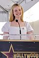 elle fanning helps honor francis ford coppola at walk of fame ceremony 10