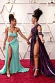 halle bailey rachel zegler naomi scott step out for oscars 2022 26