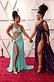 halle bailey rachel zegler naomi scott step out for oscars 2022 33