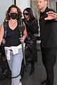 kendall jenner with new red hair at lunch 19