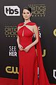 selena gomez red dress critics choice awards 01