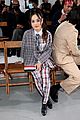 new couple charles melton chase sui wonders attend thom browne fashion show 23
