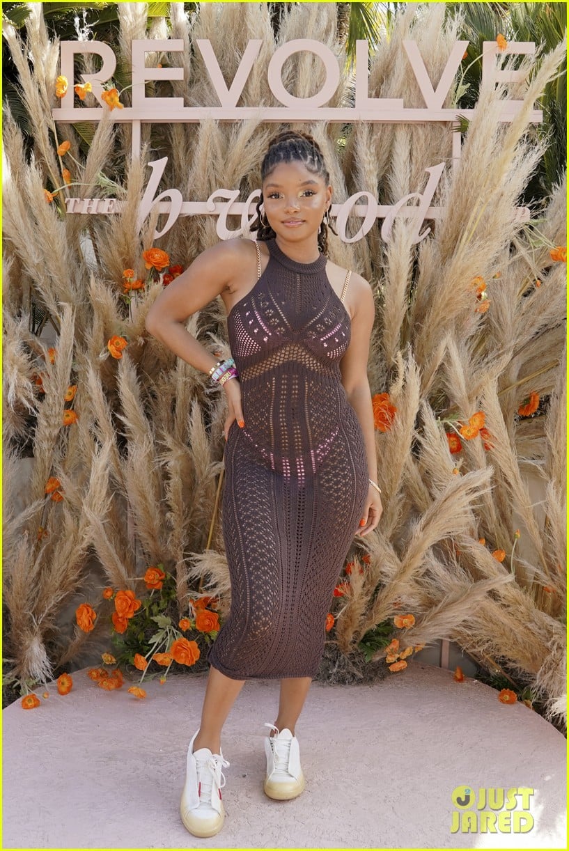 Halle Bailey Hangs Out With Boyfriend DDG at a Coachella Party | Photo