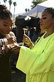 halle bailey ddg pda coachella party chloe bailey revolve 25