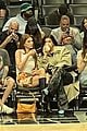 kendall jenner kylie jenner sit courtside at game 06